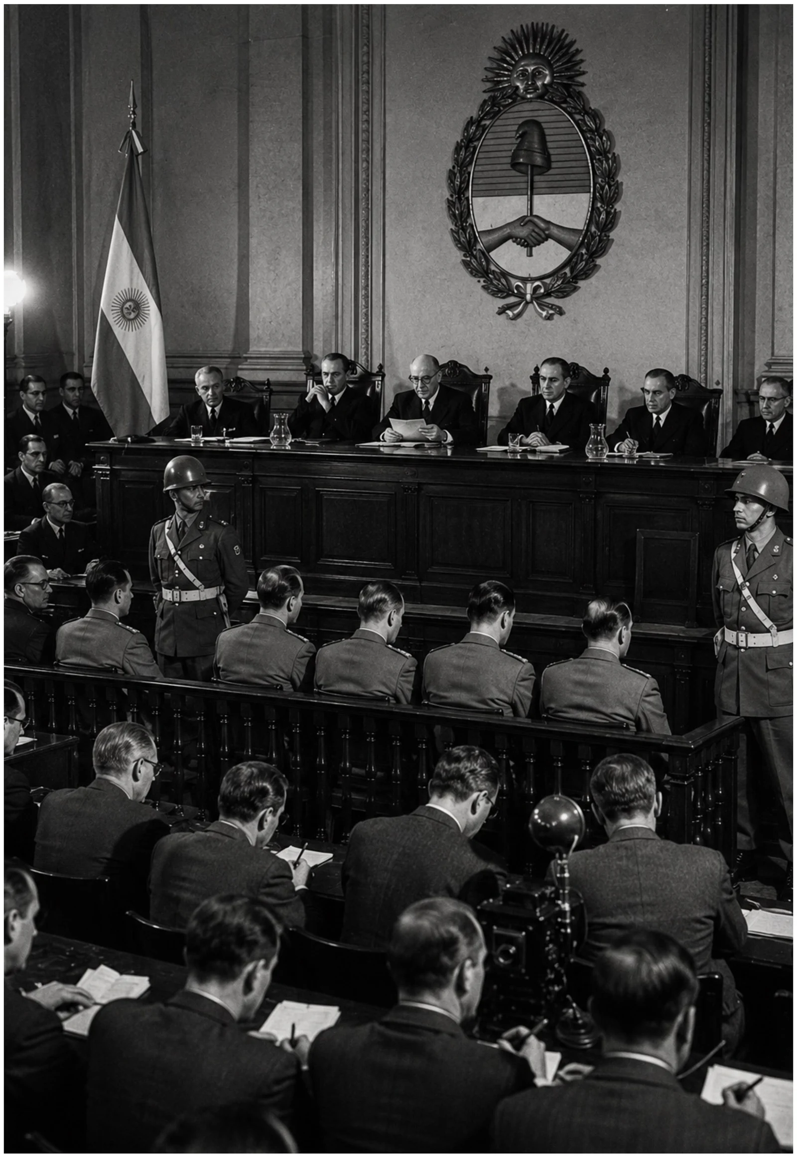 Ilustración original de apertura para Capítulo 2 — Los mártires de Plaza de Mayo