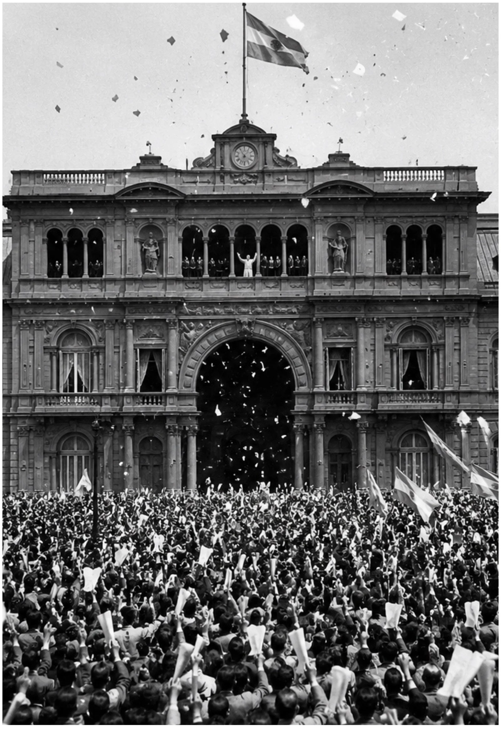 Ilustración original de apertura para Capítulo 3 — El septiembre argentino